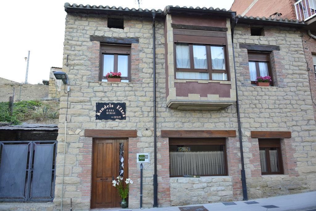 Casa Rural Kandela Etxea La puebla de Labarca Exteriör bild